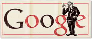 Google Doodle for Jean Paul Sartre (1905-1980)