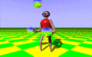 The Juggler Demo, released in 1986, was the first animation that demonstrated the ray tracing capabilities of the Commodore Amiga.