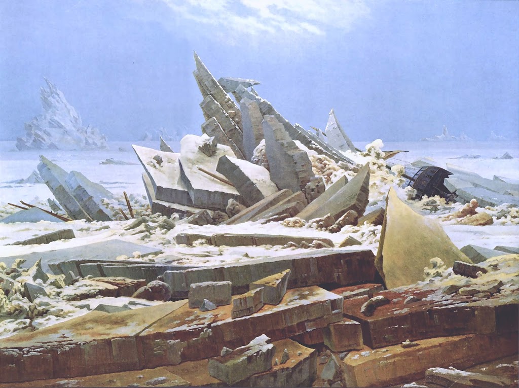 Caspar David Friedrich: Das Eismeer (The Sea of Ice), 1823/24