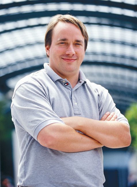 Linus Torvalds. Image: Linuxmag.com
