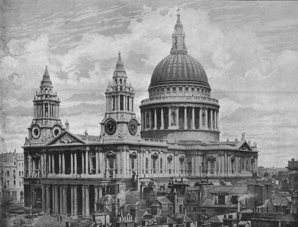 St. Paul's Cathedral in 1896