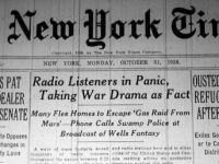 Orson Welles  and the 1938 Radio Show Panic