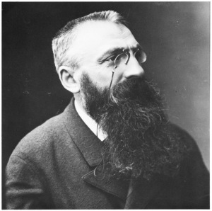 Auguste Rodin (1840 - 1917) Photo by Félix Nadar