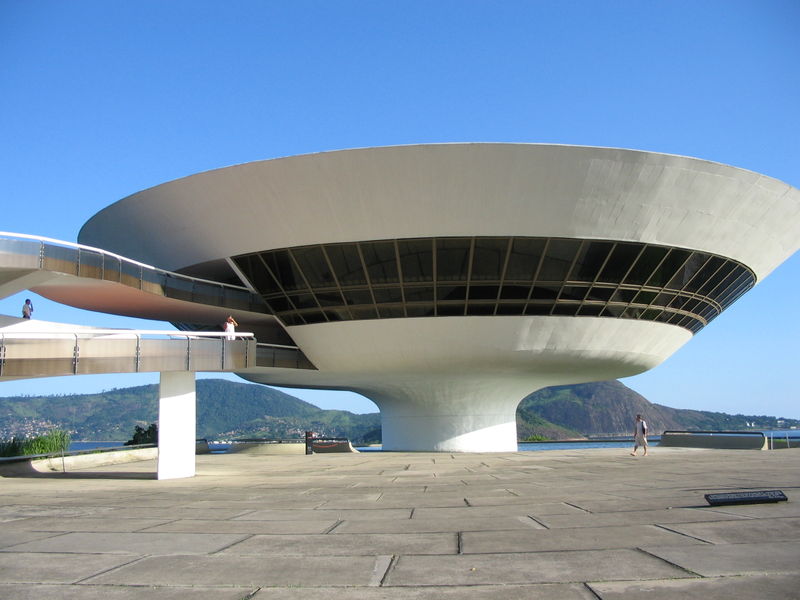 Niterói Contemporary Art Museum - desinged by Oscar Niemeyer