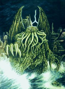 Cthulhu and R'Lyeh, @BenduKiwi