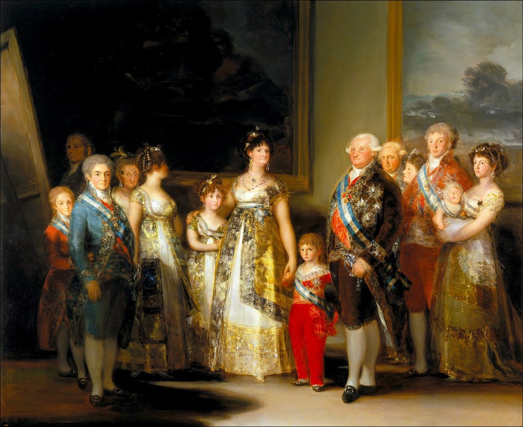Francisco de Goya, Charles IV of Spain and His Family (1800-1801)