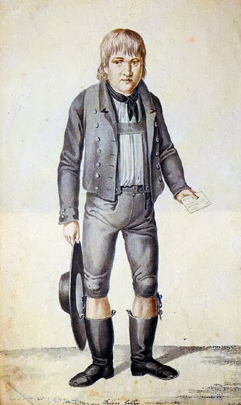 Painting of Kaspar Hauser
