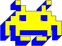 Space Invaders, Adlen at English Wikipedia, CC BY-SA 3.0 <http://creativecommons.org/licenses/by-sa/3.0/>, via Wikimedia Commons