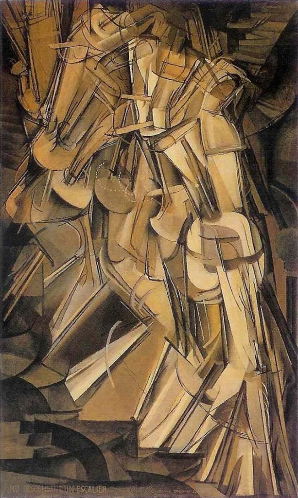 Marcel Duchamp: Nude Descending a Staircase (1912)