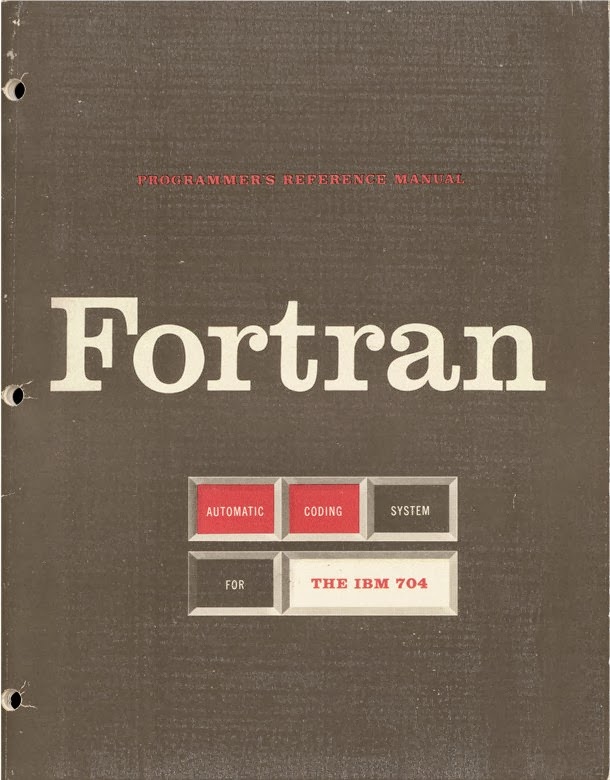 Cover of The Fortran Automatic Coding System, the first book about FORTRAN
