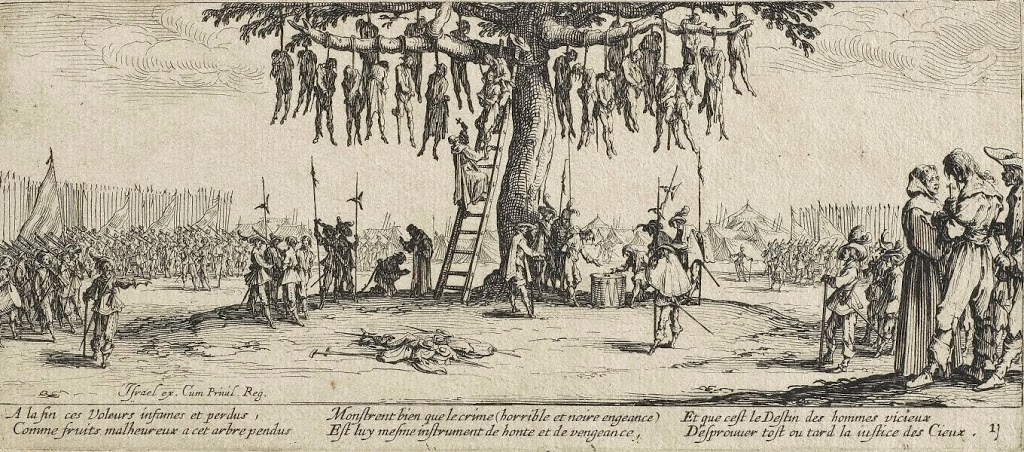 Les Grandes Misères de la guerre (The Great Miseries of War) by Jacques Callot, 1632