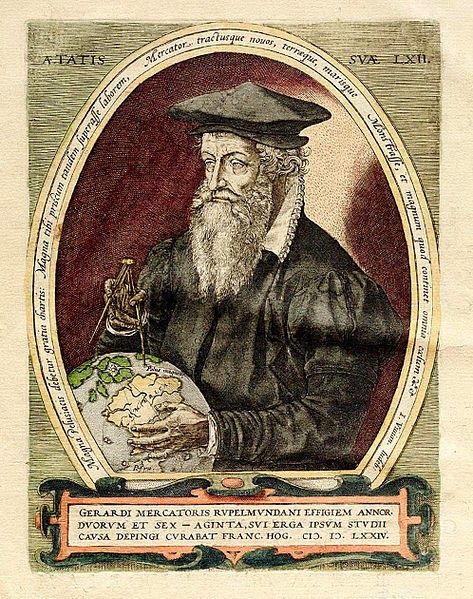 Gerardus Mercator (1512 - 1594)