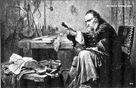 Illustration of Antonio Stradivari