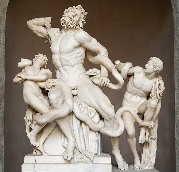 Laocoön and His Sons in the Vatican Museum