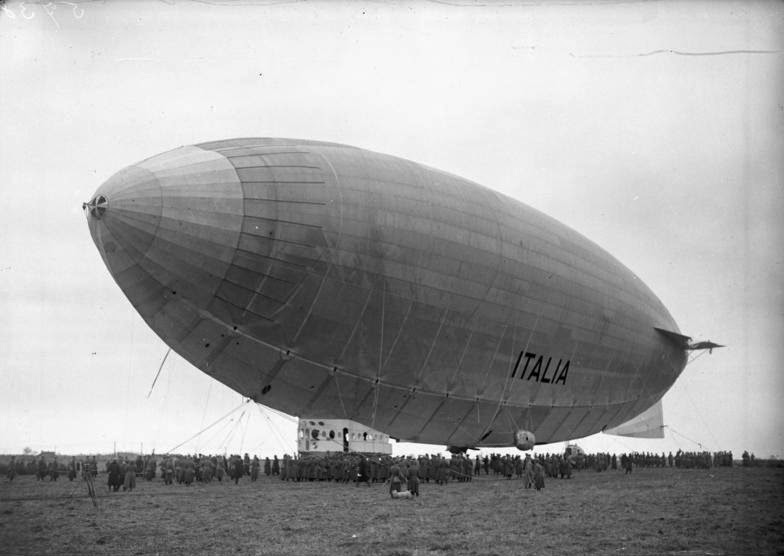 Umberto Nobile's Airship Italia Image by German Federal Archives