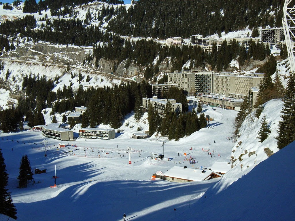 A Ski Resort in France designed by Marcel Breuer