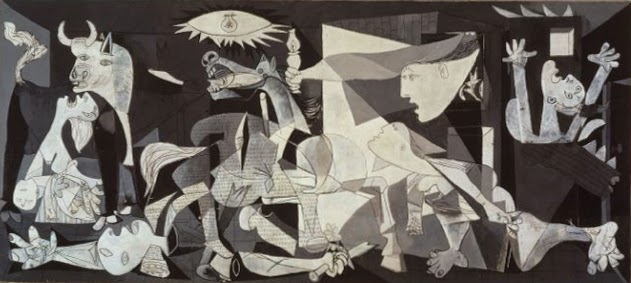 Pablo Picasso's Guernica, 1937, Museo Reina Sofia, Madrid, Spain
