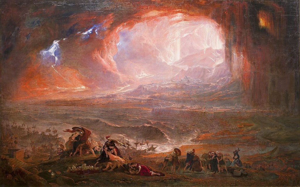 John Martin's "Destruction of Pompeii and Herculaneum" (1821)
