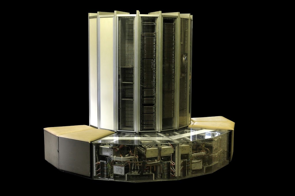 CRAY 1 with exposed interiors