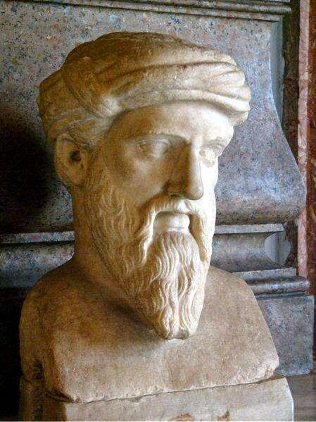 Bust of Pythagoras, Musei Capitolini, Roma