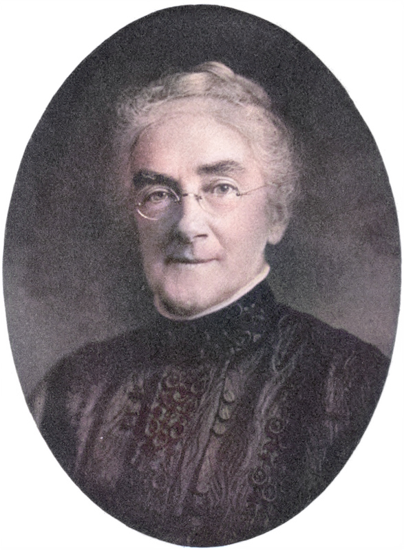 Ellen Swallow Richards (1842 - 1911), from The Life of Ellen H. Richards by Caroline L. Hunt, London: Whitcomb and Barrows, 1912.