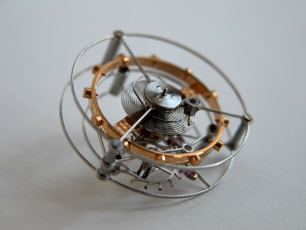 Abraham-Louis Breguet, An assembled tourbillon, clearly showing balance wheel, pallet fork and escape wheel (photo: wikipedia)