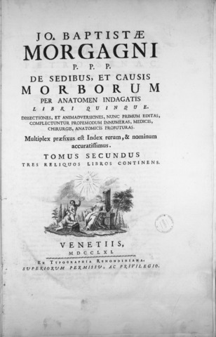 De sedibus, 1765, MOrgagni