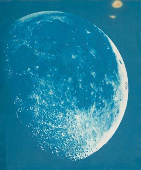 The Moon, Henry Draper, 1863.