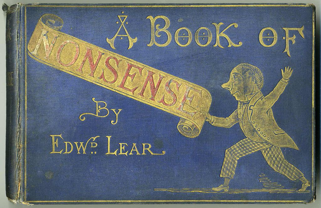 Cover for A Book of Nonsense by Edward Lear (1875 edition)