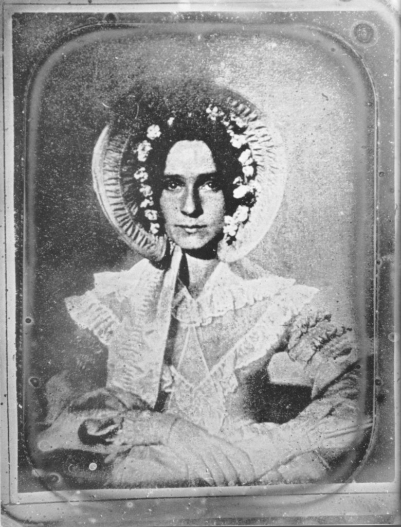 Copy of a photograph of Dorothy Catherine Draper taken by John Draper c. 1840.