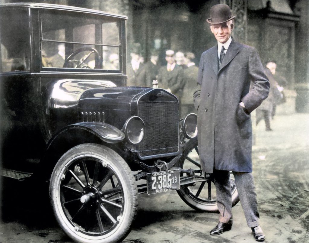 Henry Ford and his Model T