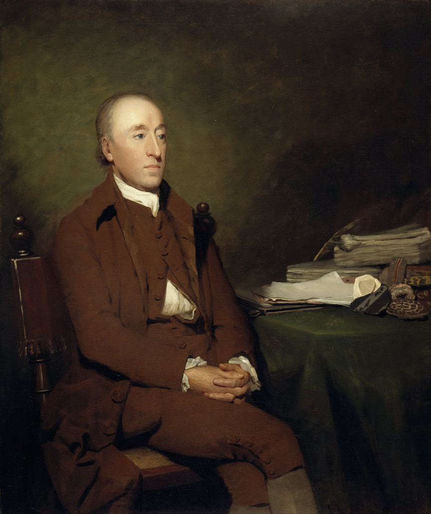 James Hutton as painted by Sir Henry Raeburn (1726-1797)