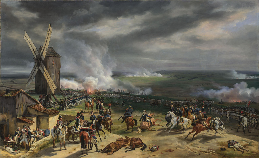 The Battle of Valmy, painting by Horace Vernet, 1826.