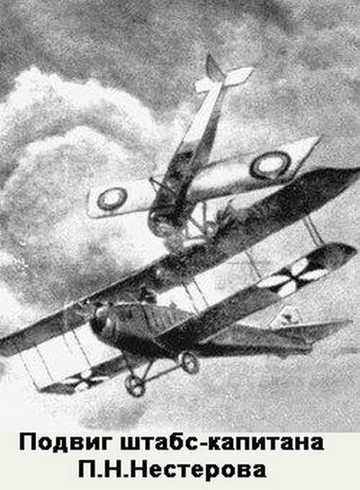The deadly ramming attack by Staff Captain Nesterow on an Austrian Albatros B.I
