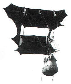 Man-lifter War Kite designed by Samuel Franklin Cody