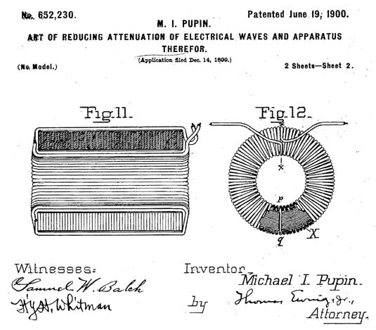 Pupin Coil Patent