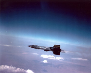 X-15 in flight