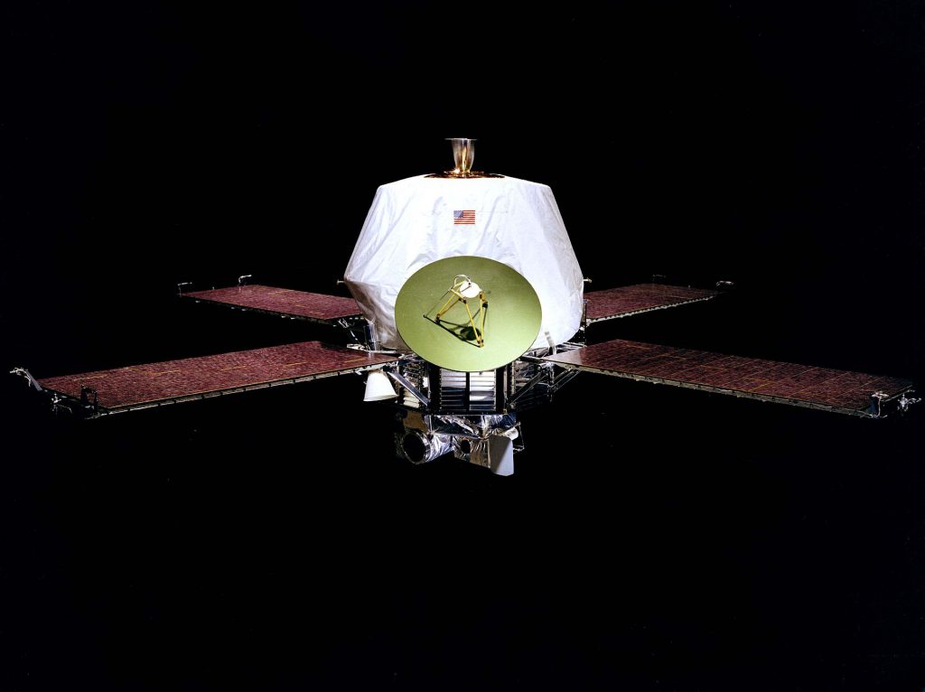 The Mariner 9 spacecraft