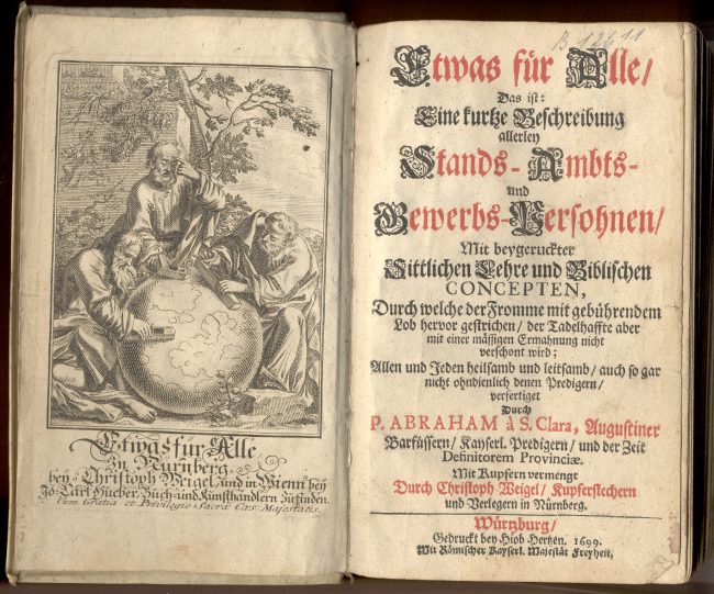 Abraham a S. Clara: Etwas für alle (1699)