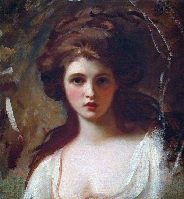 Emma, Lady Hamilton as Circe, by George Romney, 1782