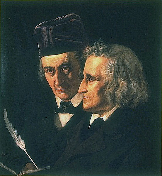 Jakob (1785–1863) und Wilhelm Grimm (1786–1859)