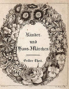 Grimm's Kinder und Hausmärchen, cover