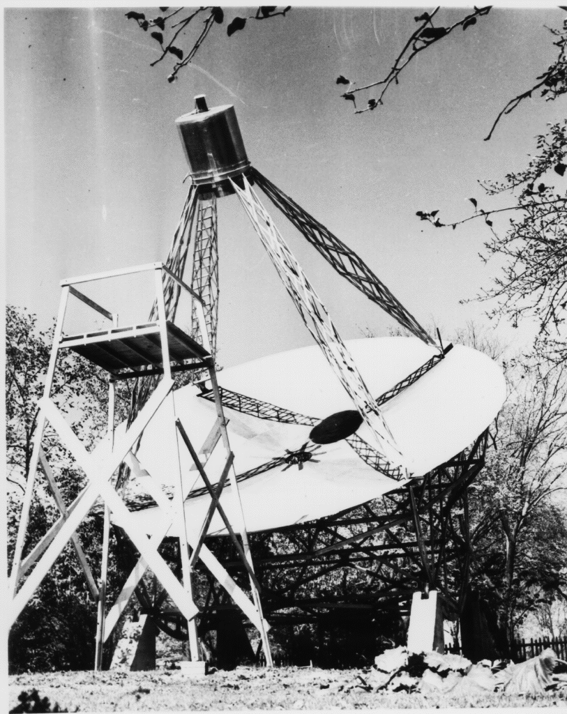 Reber Radio Telescope in Wheaton, Illinois, 1937