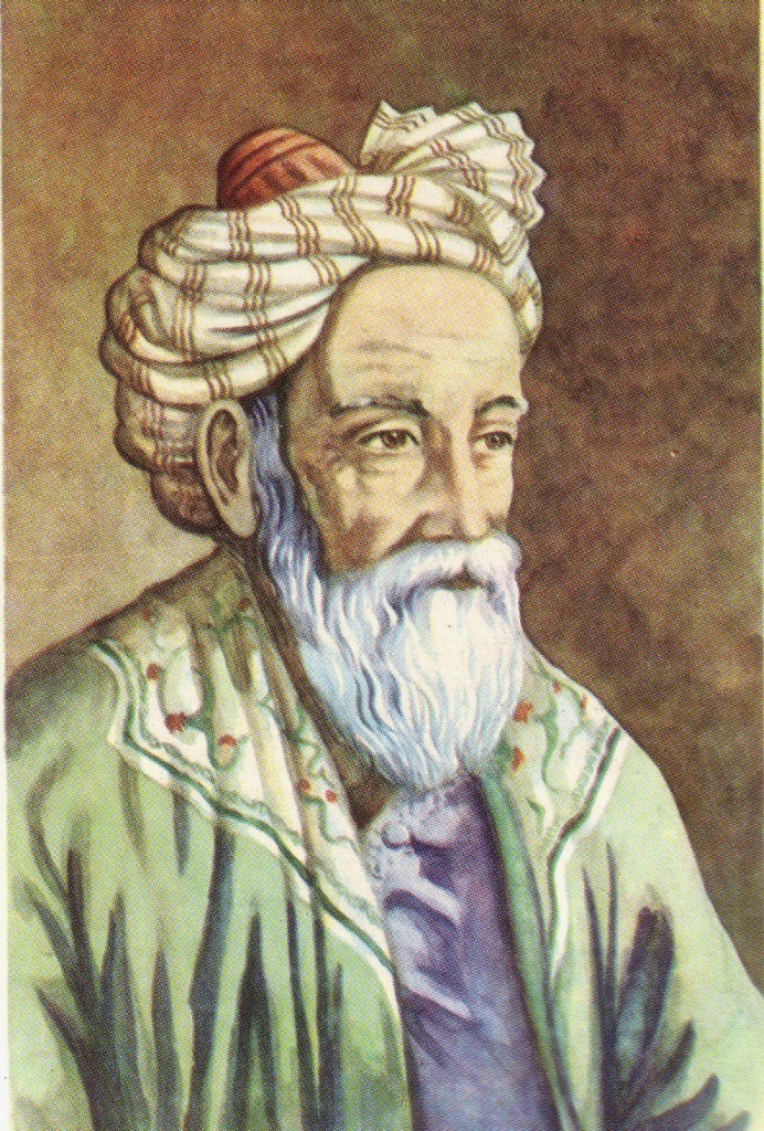Omar Khayyám; born Ghiyāth ad-Dīn Abu'l-Fatḥ ʿUmar ibn Ibrāhīm al-Khayyām Nīshāpūrī (1048-1131)