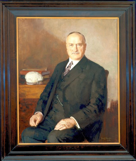 Eugene Dubois (1858-1940), Portrait by Frans Oerder, 1928