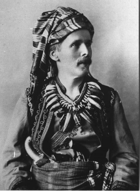 Karl May (1842-1912) - in disguise as Kara Ben Nemsi