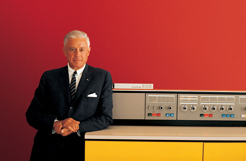 The IBM/System 360. from 'The Many Colors of the IBM System/360) [1] ... Stylish like in "Mad Men" :)