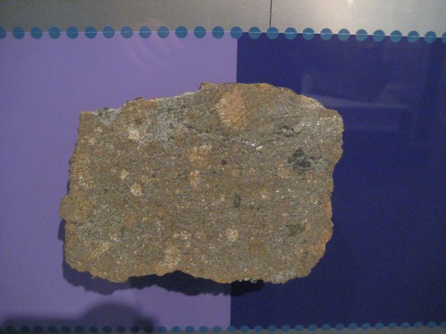 Weston meteorite, chondrite fell in 1807