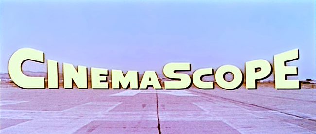 CinemaScope logo from The High and the Mighty (1954).