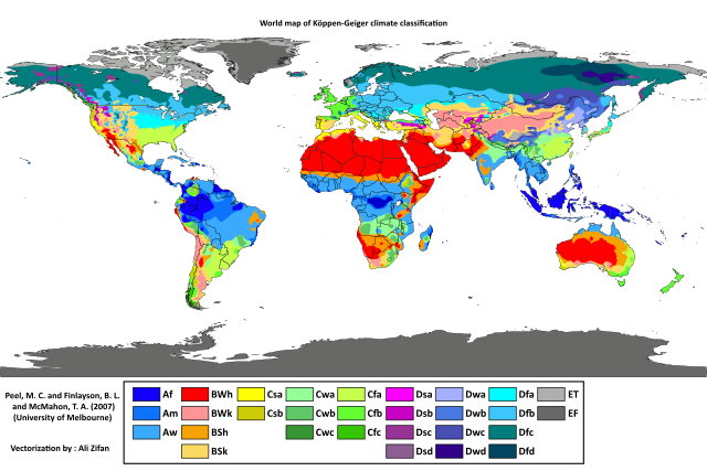 Map of Wladimir Köppen's global climate classification-svg